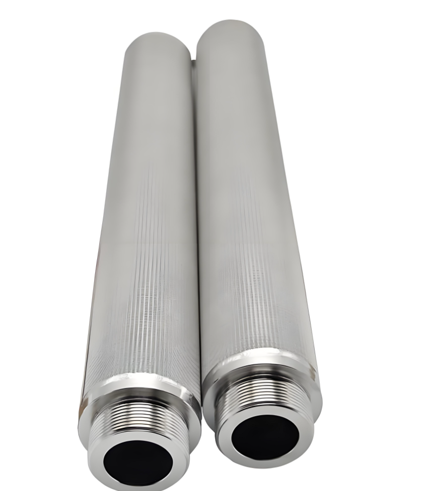 Customized sintered mesh filter element